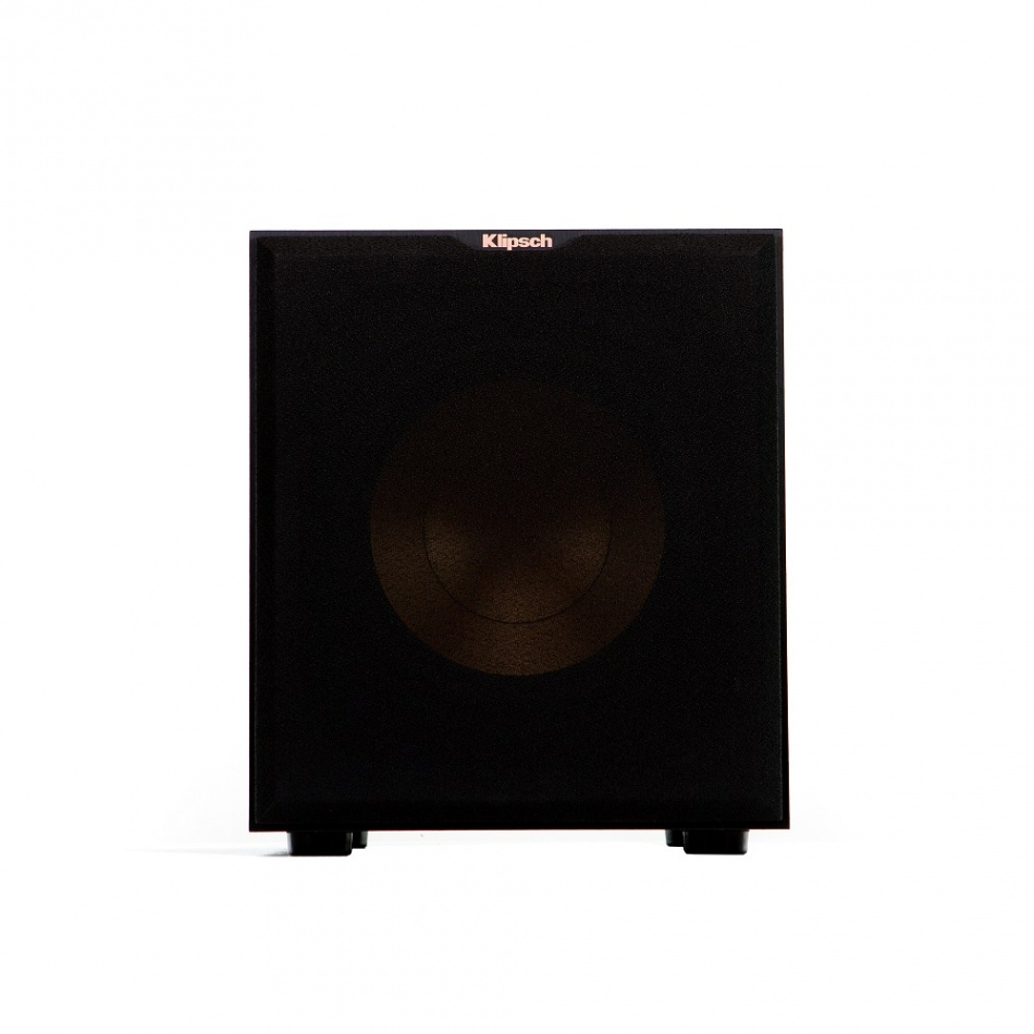 Klipsch R-10SW, aktiv subwoofer svart