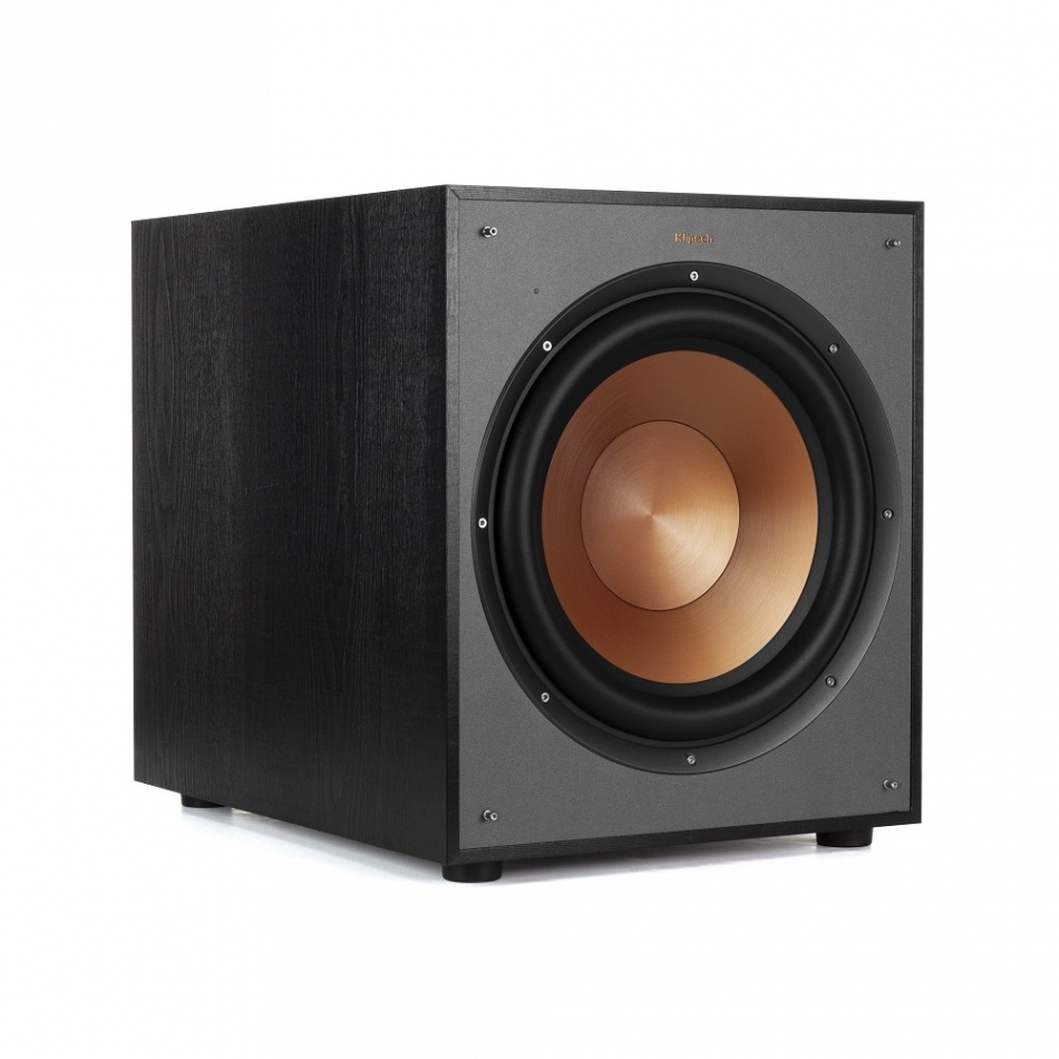 Klipsch R-120SW aktiv subwoofer, svart