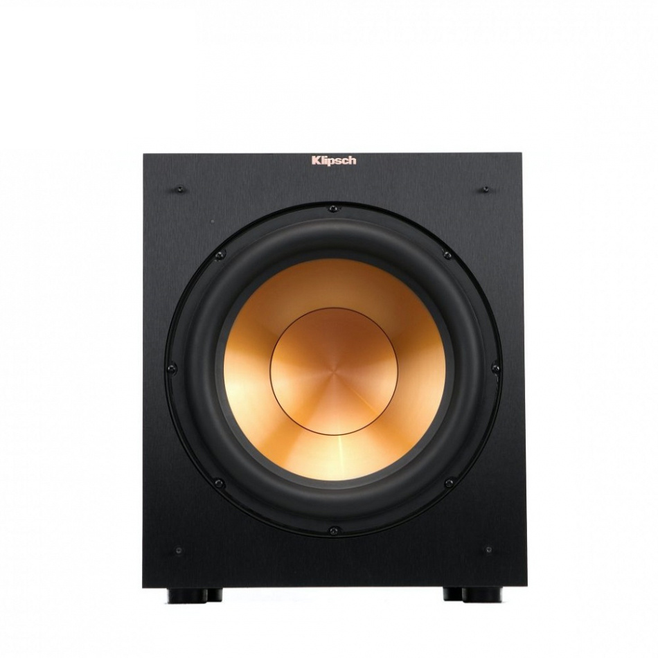 Klipsch R-12SW, aktiv subwoofer svart
