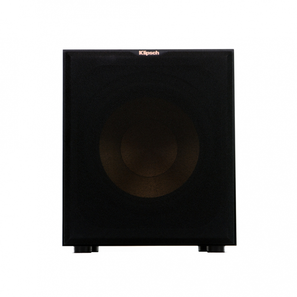 Klipsch R-12SW, aktiv subwoofer svart