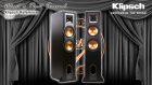Klipsch R-28F golvhögtalare, svart par Klipsch R-28F golvhögtalare, svart par