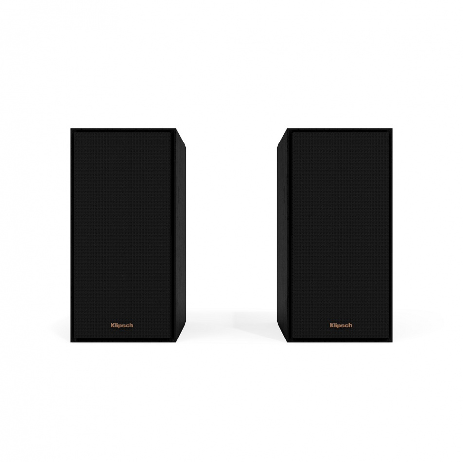 Klipsch R-40M hornladdade stativhögtalare, svart par