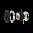 Klipsch R-40PM aktiva hgtalare med Bluetooth, RIAA-steg & DAC, svart par