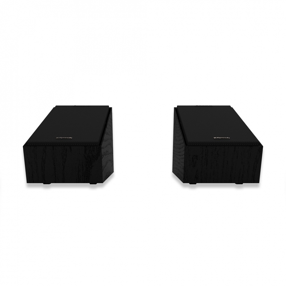 Klipsch R-40SA Dolby Atmos-högtalare, svart par Returexemplar