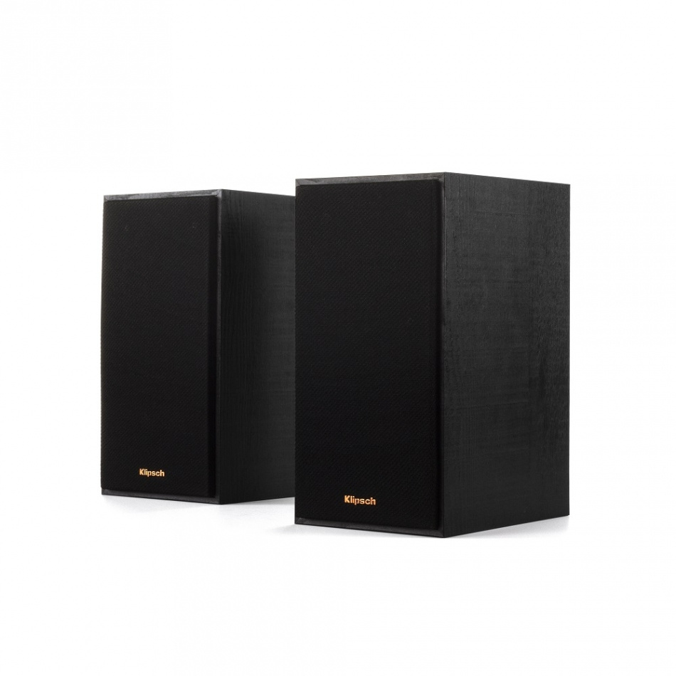 Klipsch R-41PM aktiva högtalare med Bluetooth, RIAA-steg & DAC, svart par