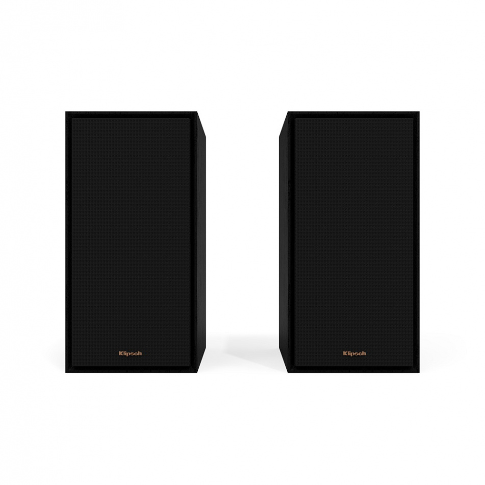 Klipsch R-50M hornladdade stativhögtalare, svart par Returexemplar