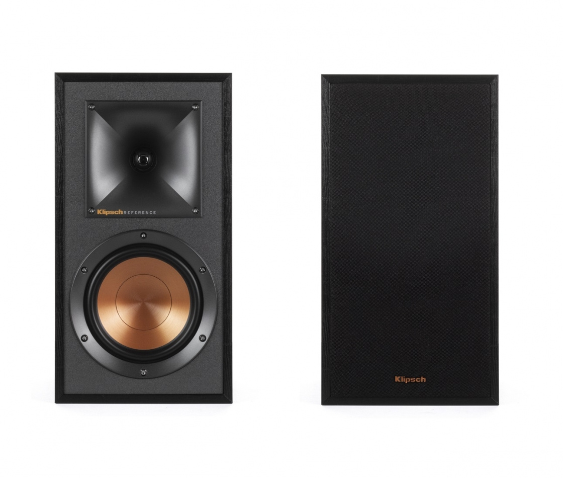 Klipsch R-51M stativhögtalare, svart par