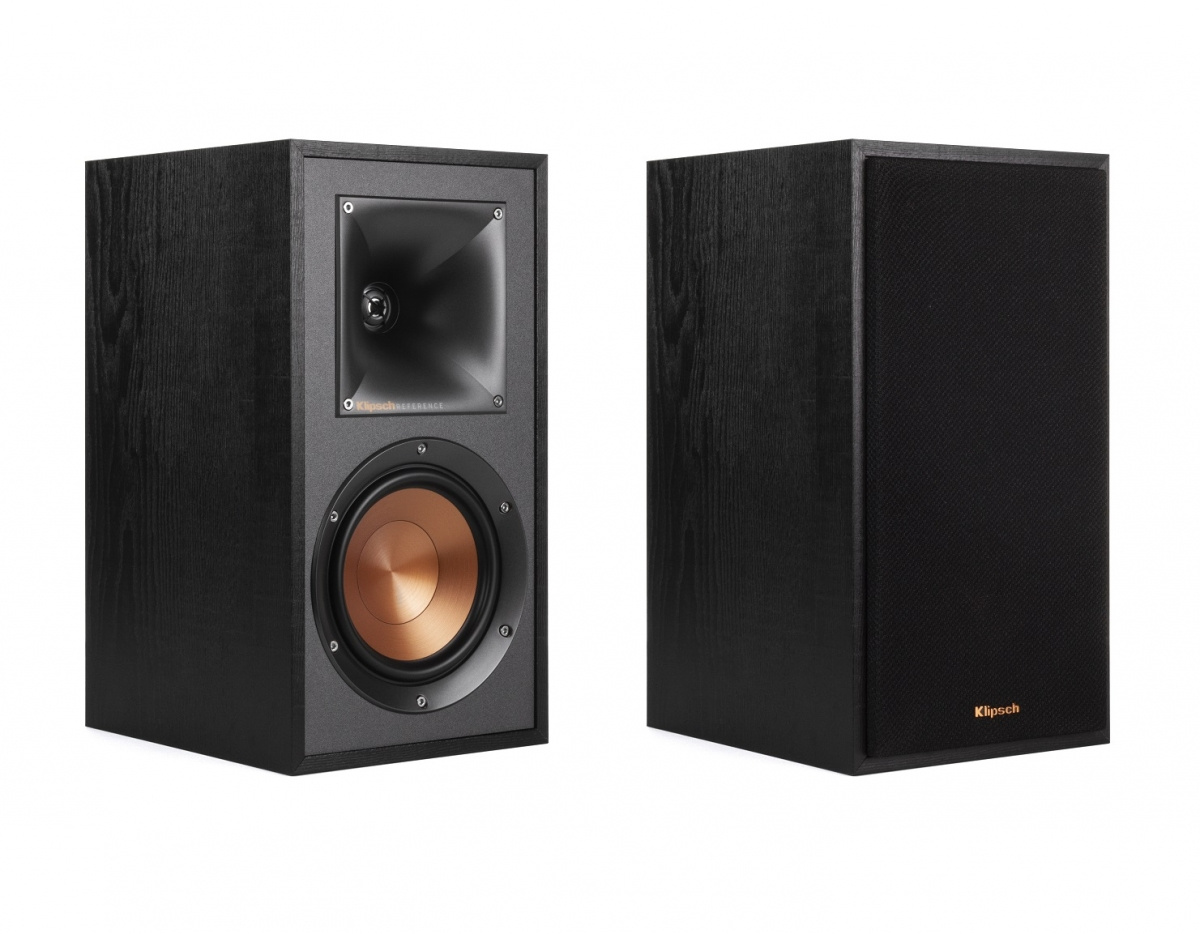 Klipsch R-51M stativhögtalare, svart par