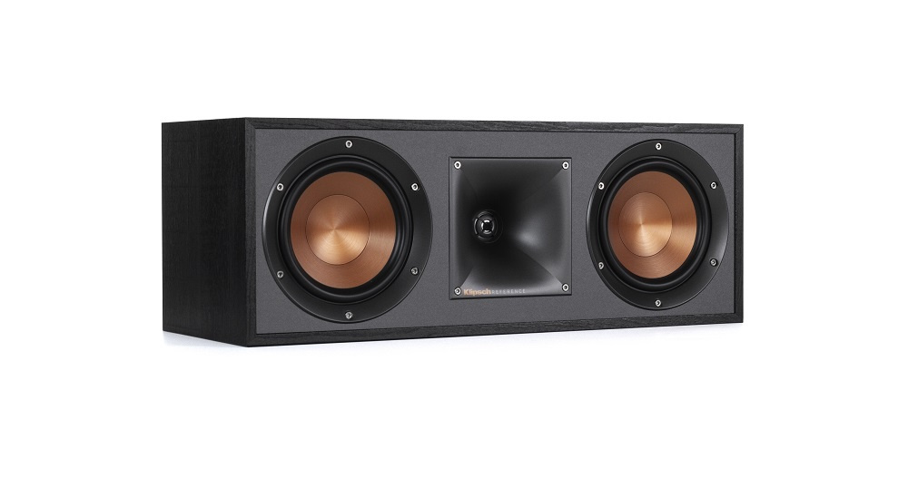 Klipsch R-52C centerhögtalare, svart