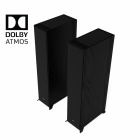 Klipsch R-605FA hornladdade golvhgtalare med Dolby Atmos, svart par