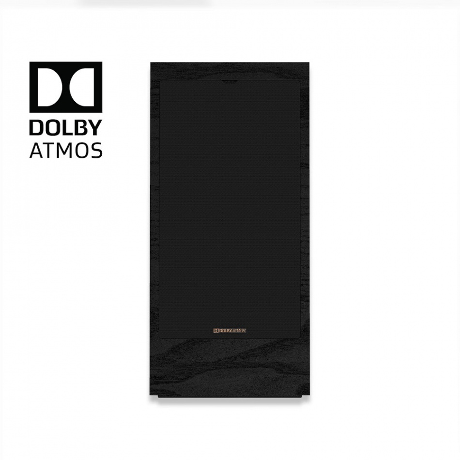 Klipsch R-605FA hornladdade golvhögtalare med Dolby Atmos, svart par