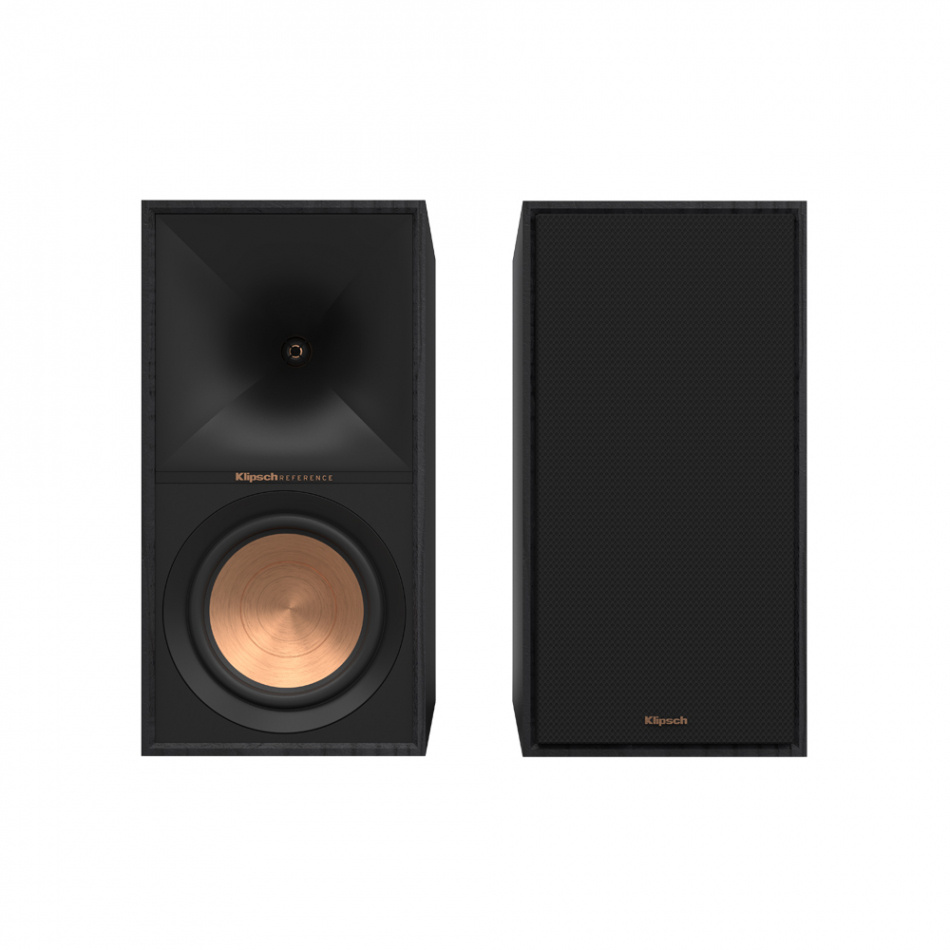 Klipsch R-60M hornladdade stativhögtalare, svart par