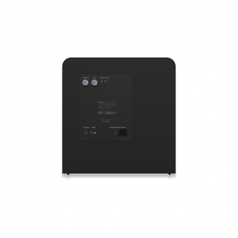 Klipsch RP-1400SW aktiv subwoofer med trådlös möjlighet, svart