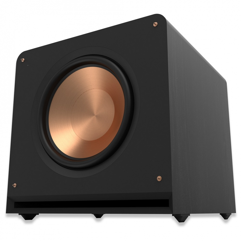 Klipsch RP-1600SW aktiv subwoofer med trådlös möjlighet, svart