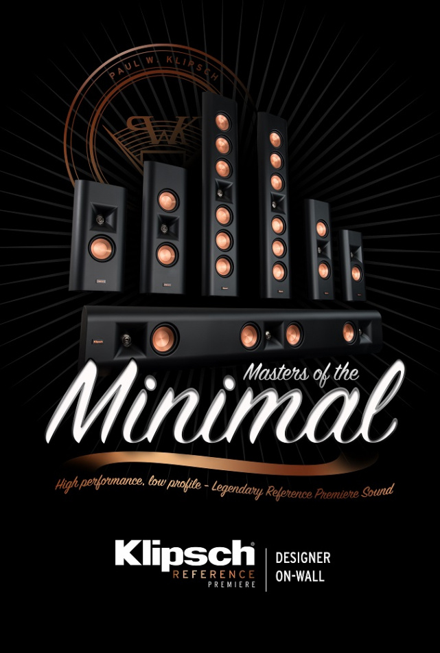 Klipsch RP-240D vägghögtalare, styck