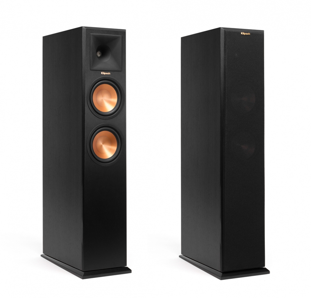 Klipsch RP-260F, golvhögtalare svart par