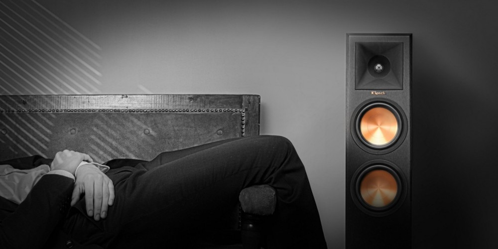 Klipsch RP-260F, golvhögtalare svart par
