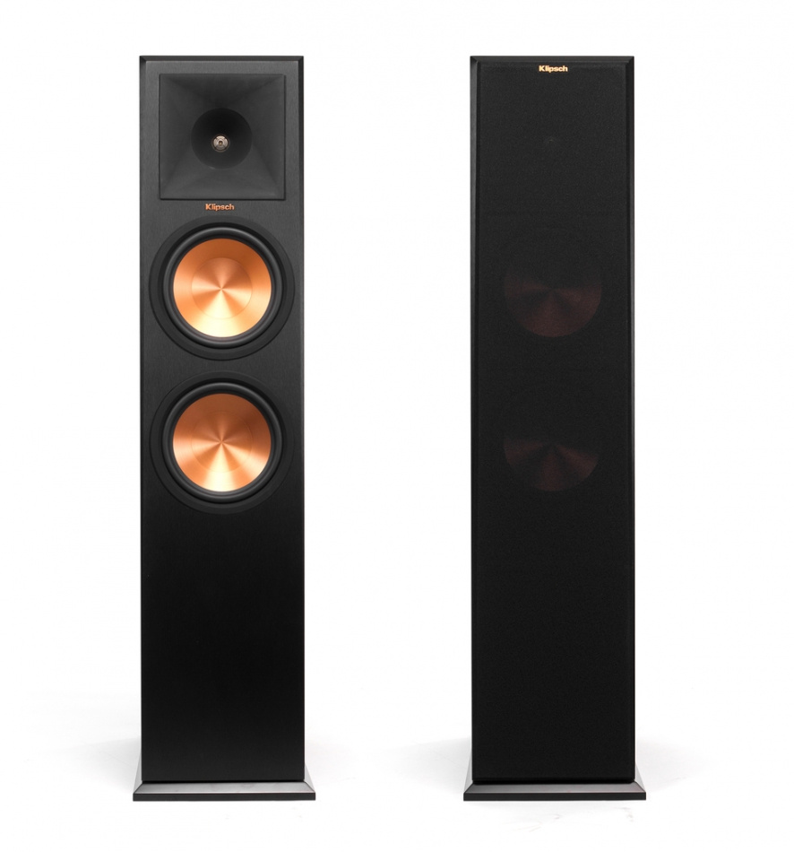 Klipsch RP-280F golvhögtalare, svart par