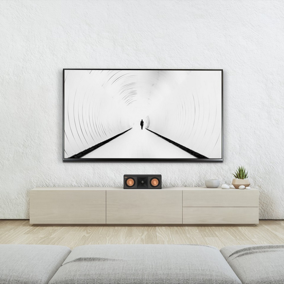 Klipsch RP-500C II hornladdad centerhögtalare, svart