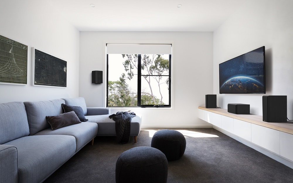 Klipsch RP-500C II hornladdad centerhögtalare, svart