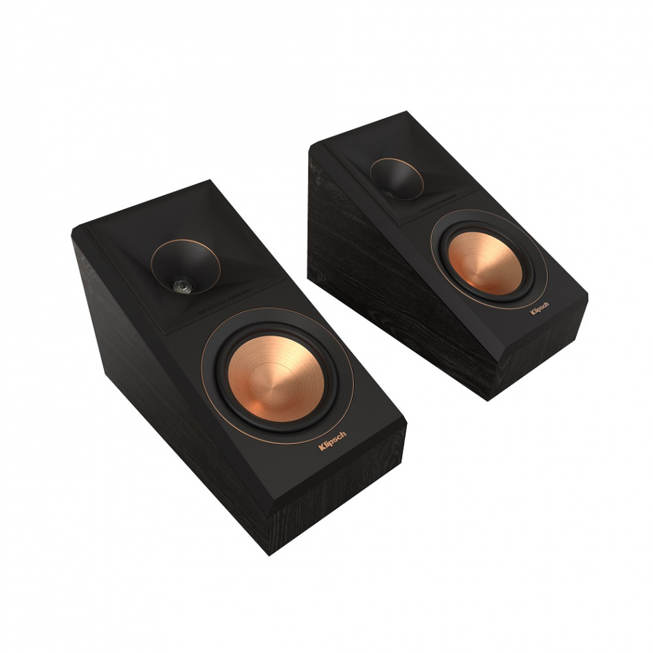Klipsch RP-500SA II hornladdade Dolby Atmos-högtalare, svart par