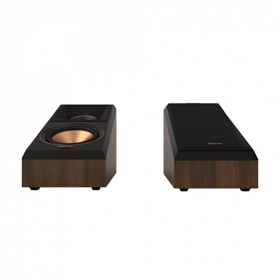 Klipsch RP-500SA II hornladdade Dolby Atmos-högtalare, valnöt par