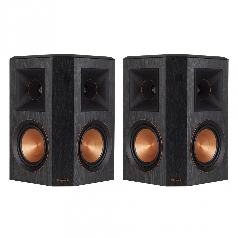 Klipsch RP-502S surroundhögtalare, svart par
