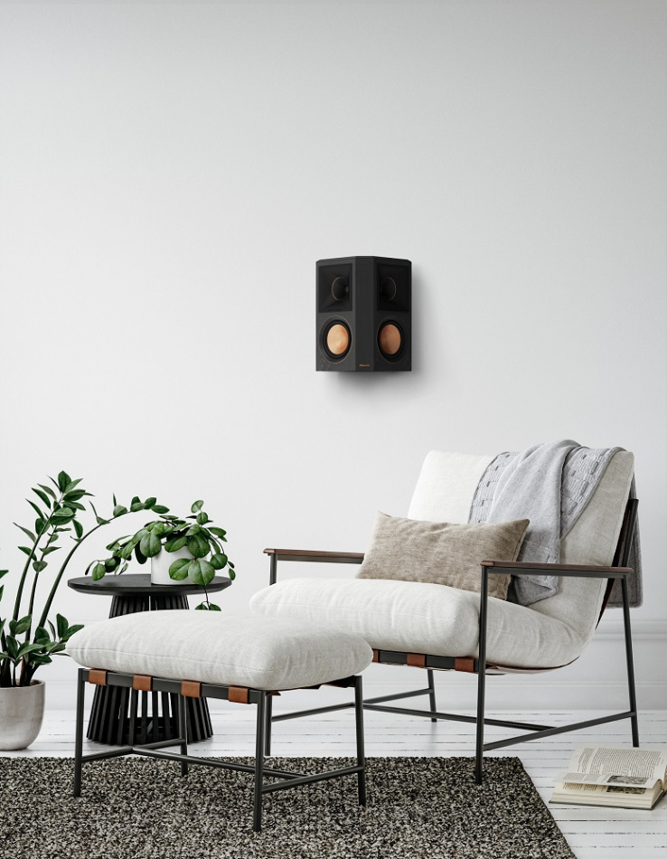 Klipsch RP-502S II hornladdade surroundhögtalare, svart par