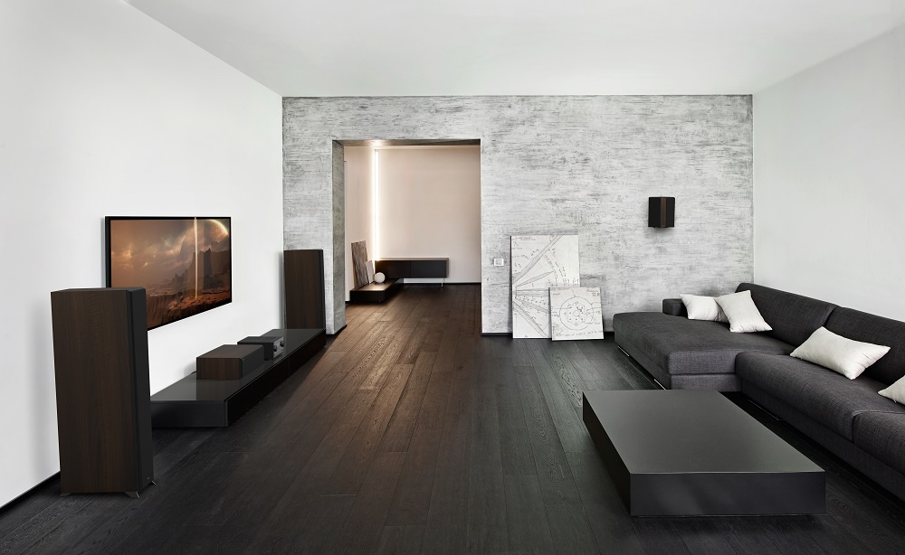 Klipsch RP-502S II hornladdade surroundhögtalare, valnöt par