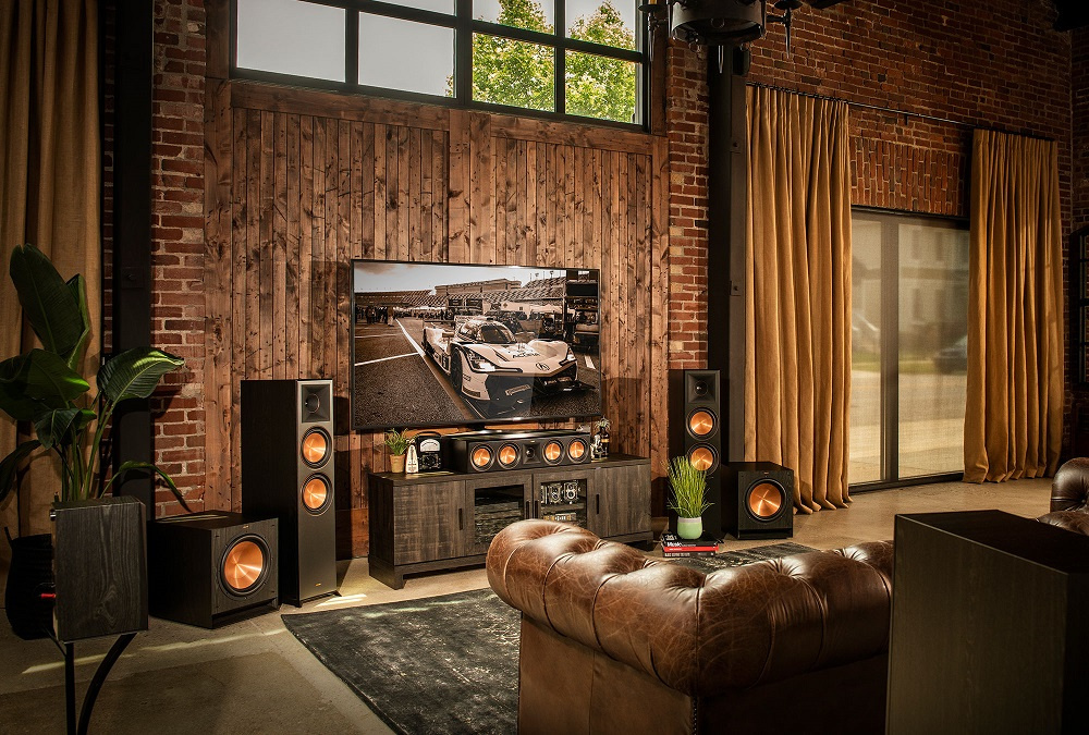 Klipsch RP-504C centerhögtalare, svart