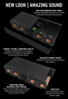 Klipsch RP-504C II hornladdad centerhögtalare, svart Klipsch RP-504C II hornladdad centerhögtalare, svart