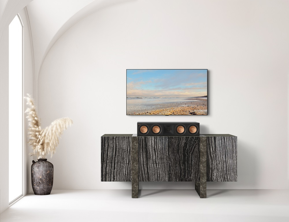 Klipsch RP-504C II hornladdad centerhögtalare, svart