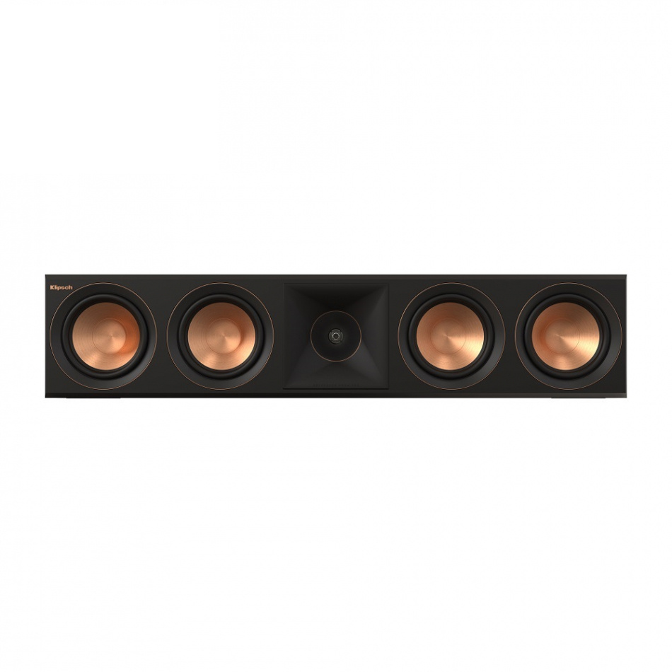 Klipsch RP-504C II hornladdad centerhögtalare, valnöt
