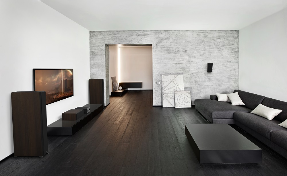 Klipsch RP-504C II hornladdad centerhögtalare, valnöt