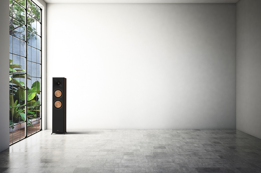 Klipsch RP-6000F II hornladdade golvhögtalare, valnöt par