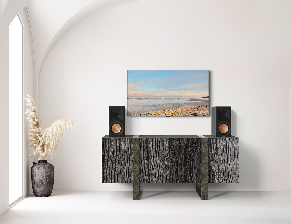 Klipsch RP-600M II hornladdade stativhögtalare, svart par