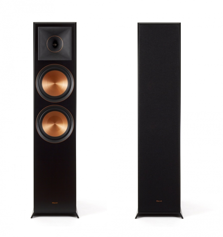 Klipsch RP-8000F golvhögtalare, svart par