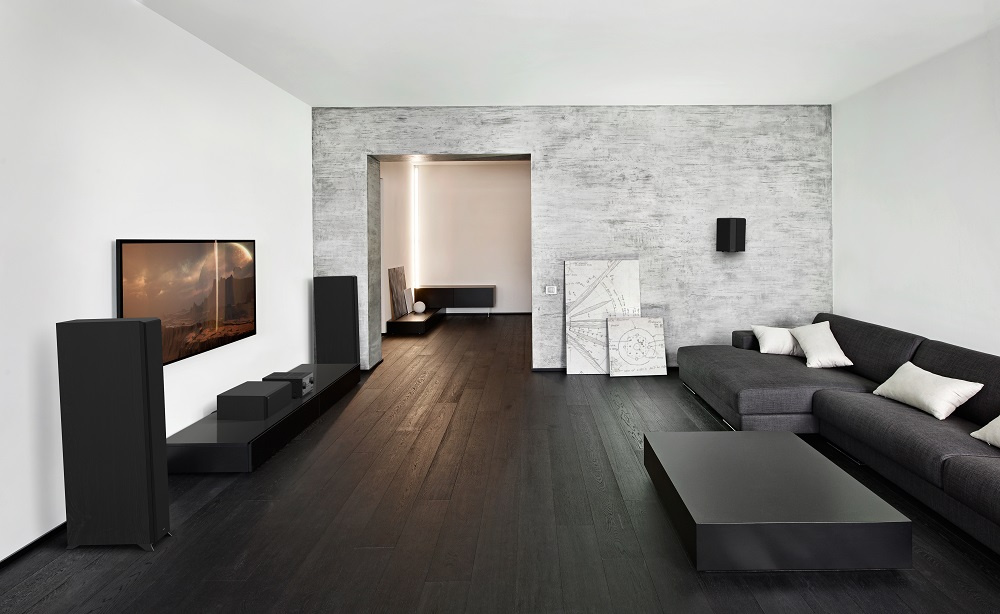 Klipsch RP-8000F II hornladdade golvhögtalare, svart par