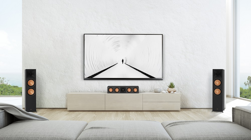 Klipsch RP-8000F II hornladdade golvhögtalare, svart par