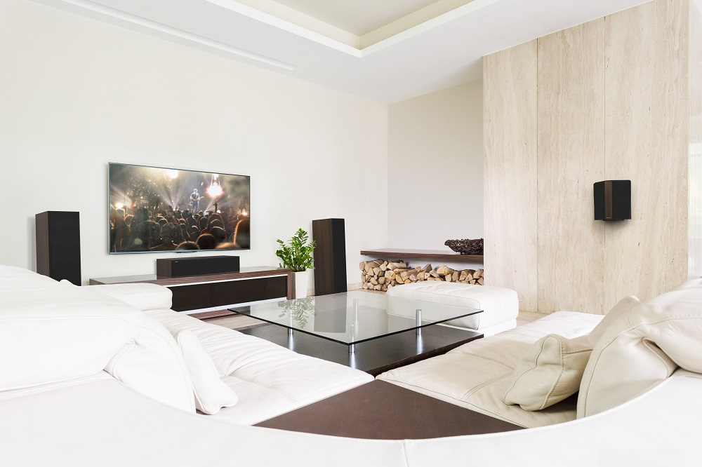 Klipsch RP-8000F II hornladdade golvhögtalare, valnöt par