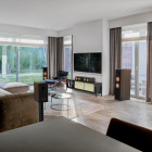 Klipsch RP-8060FA II hornladdad golvhögtalare med Dolby Atmos, valnöt par Klipsch RP-8060FA II hornladdad golvhögtalare med Dolby Atmos, valnöt par