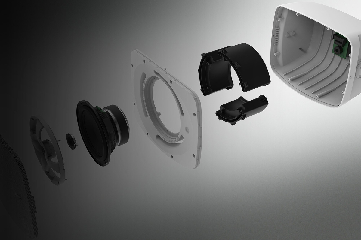 Klipsch RSM-400 utomhushögtalare IPX6-klassade, svart par