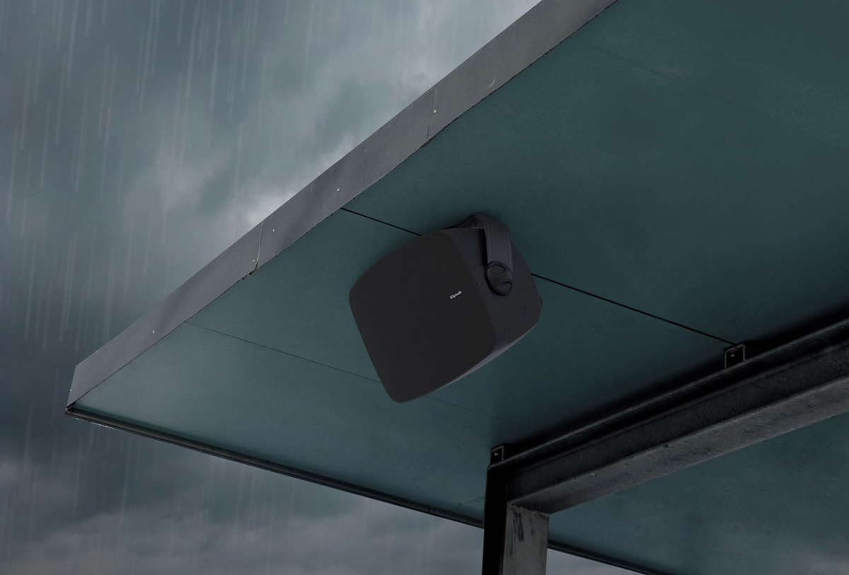 Klipsch RSM-650 utomhushögtalare IPX6-klassade, svart par