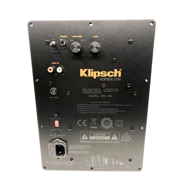 Klipsch SPL-150 / R-115SW slutsteg för subwoofer