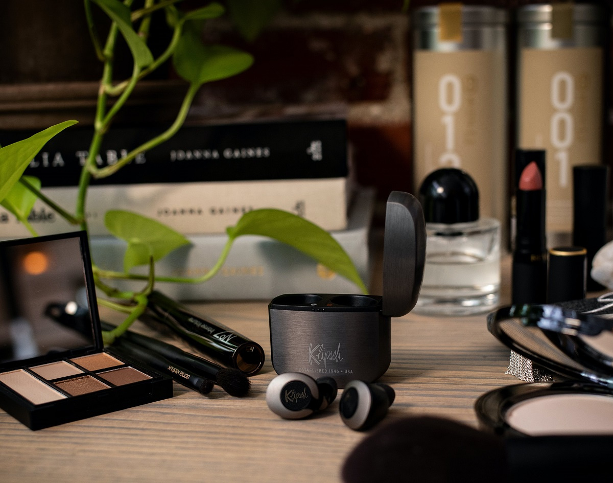 Klipsch T5 II True Wireless in-ear hörlurar, gunmetal