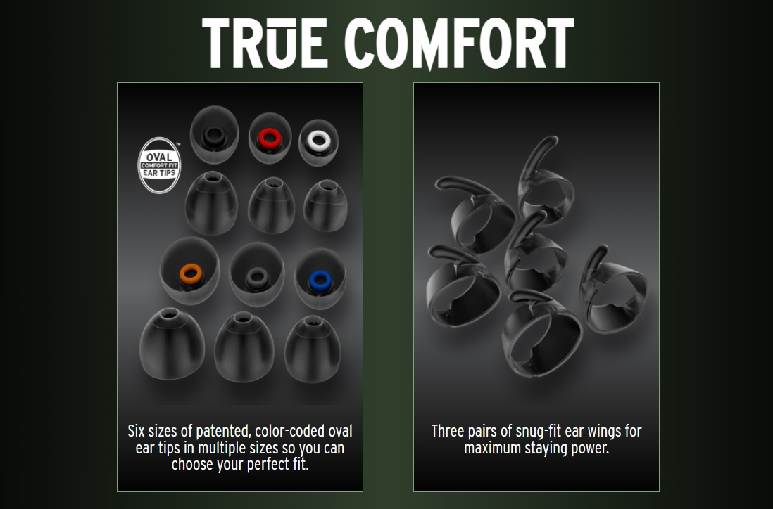 Klipsch T5 II True Wireless Sport, trådlösa in-ear hörlurar, vitgrå