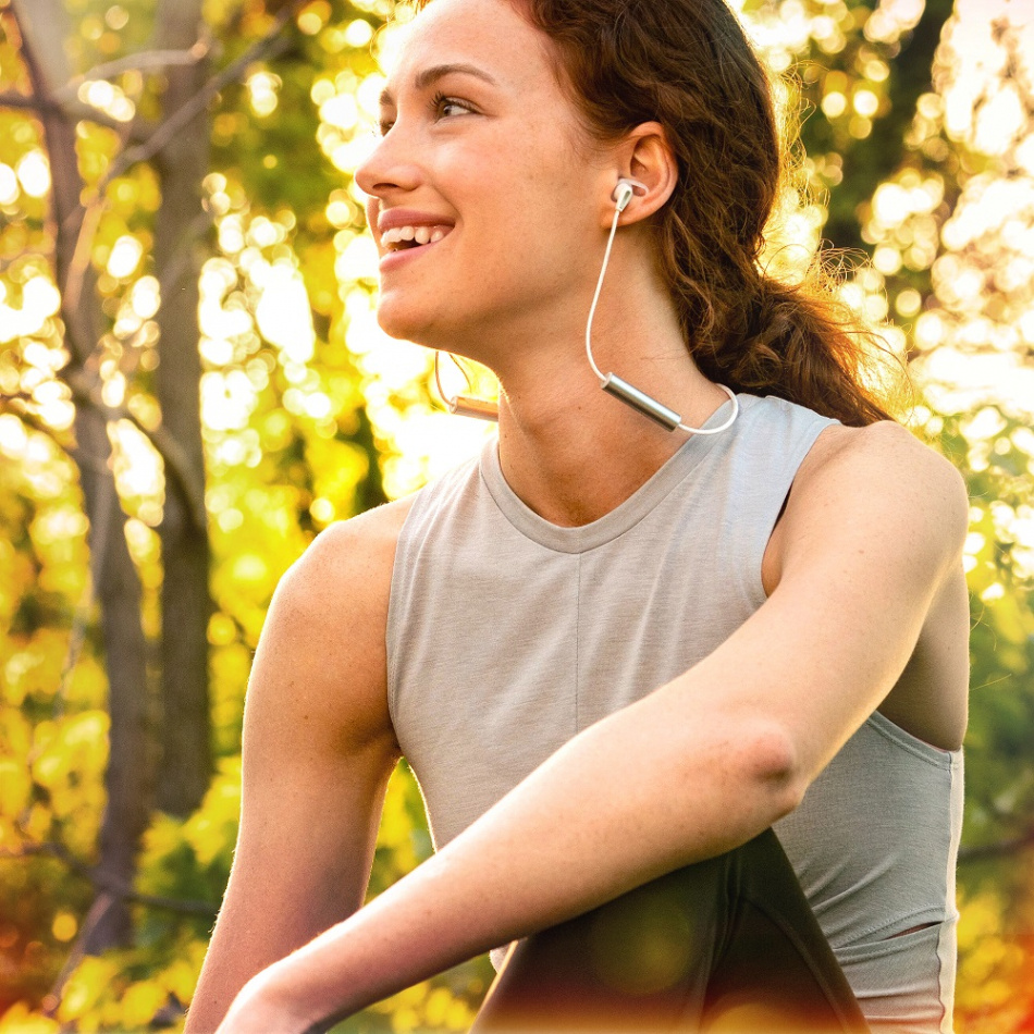 Klipsch T5 Sport, in-ear hörlurar med Bluetooth vita