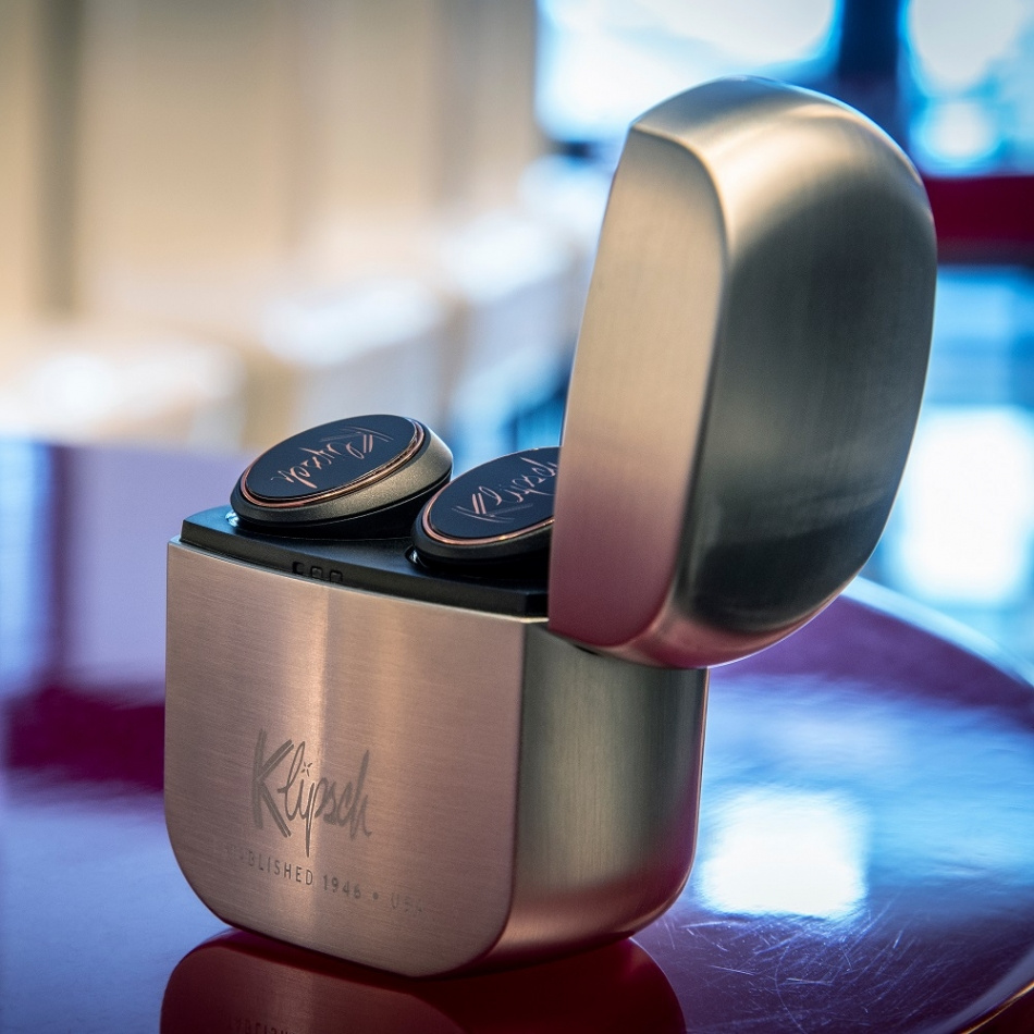 Klipsch T5 True Wireless, trådlös in-ear hörlurar