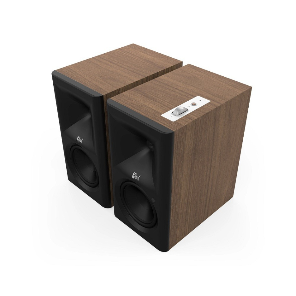 Klipsch The Fives II aktiva streaminghögtalare med HDMI & Dolby Atmos, valnöt par