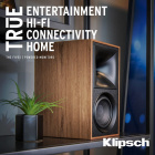 Klipsch The Fives aktiva högtalare med HDMI ARC, Bluetooth, RIAA-steg & DAC, valnöt par Klipsch The Fives aktiva högtalare med HDMI ARC, Bluetooth, RIAA-steg & DAC, valnöt par